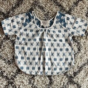 Ace & Jig Denim Mosaic Small Top